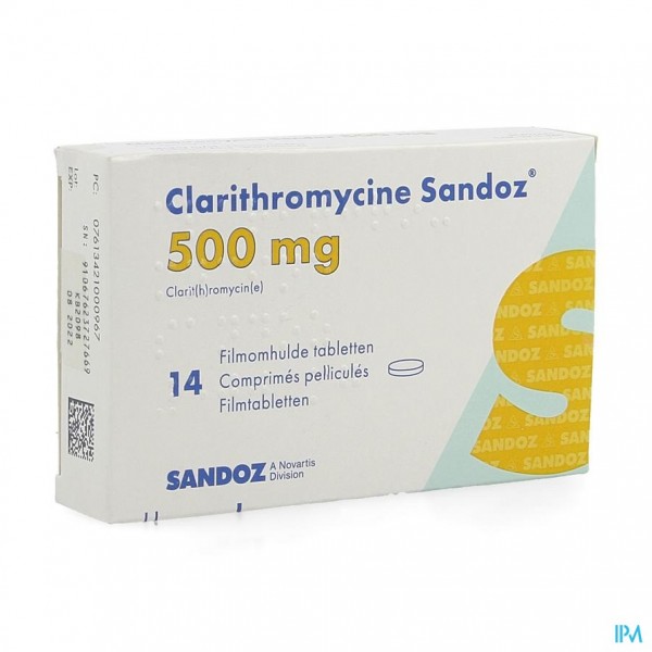 claritromycine 500 mg kopen